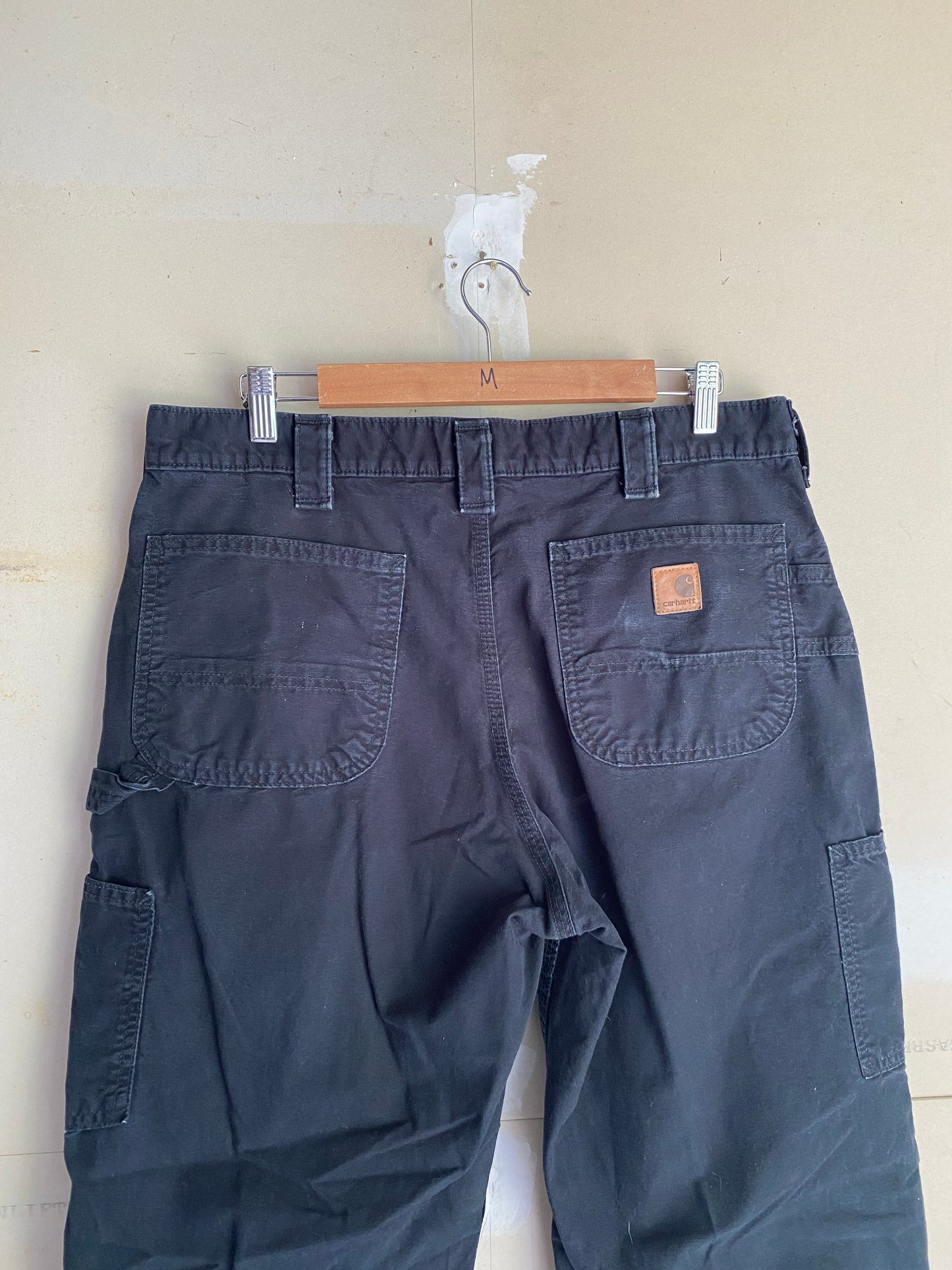 1990s Black Carhartt Pants | 36