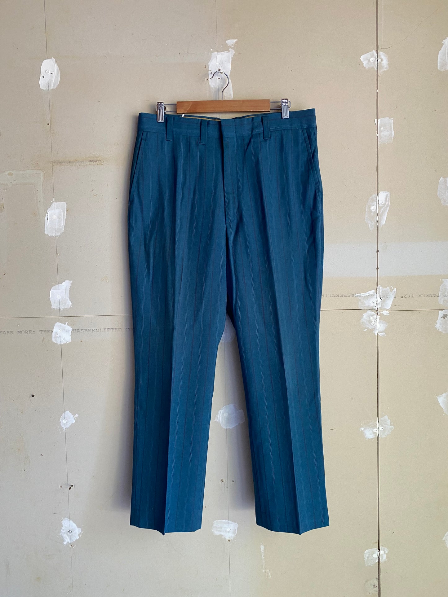 1970s Pin Stripe Slacks | 35