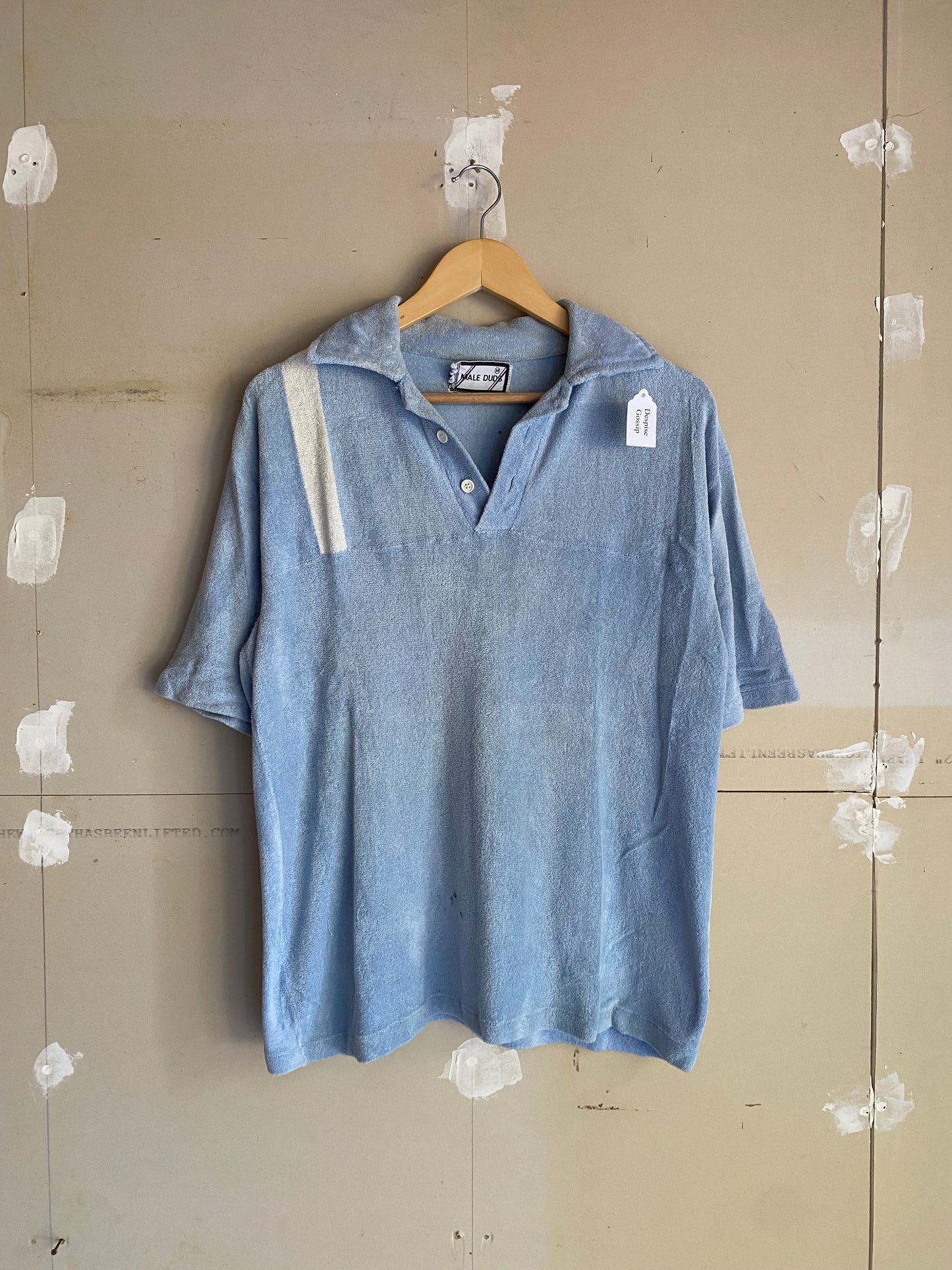 1970s Terry Cloth Shirt | L