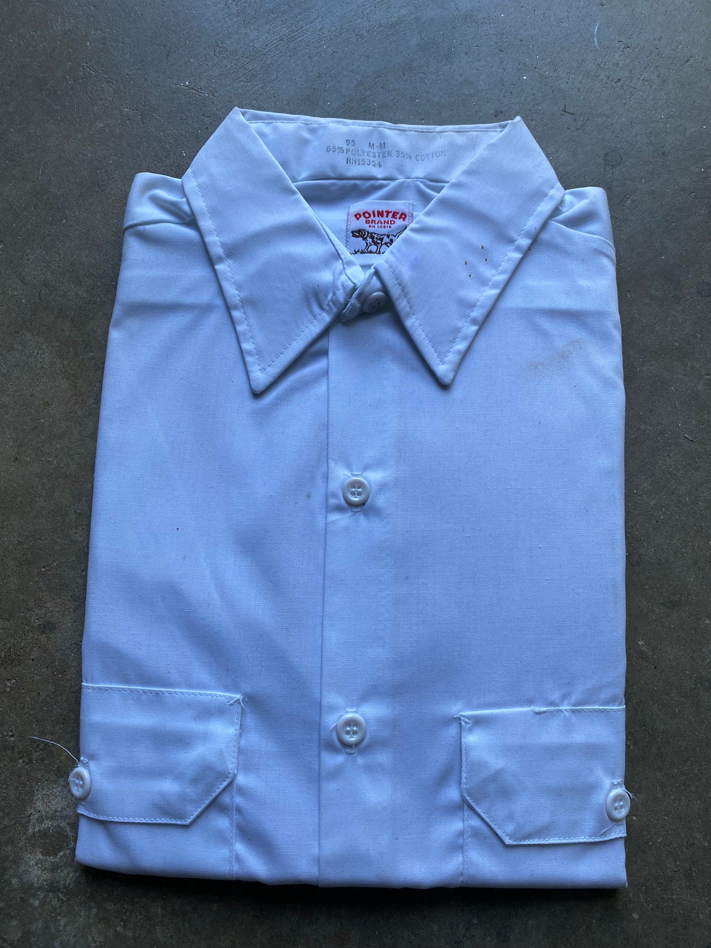 1980s Deadstock Pointer Button Up | L