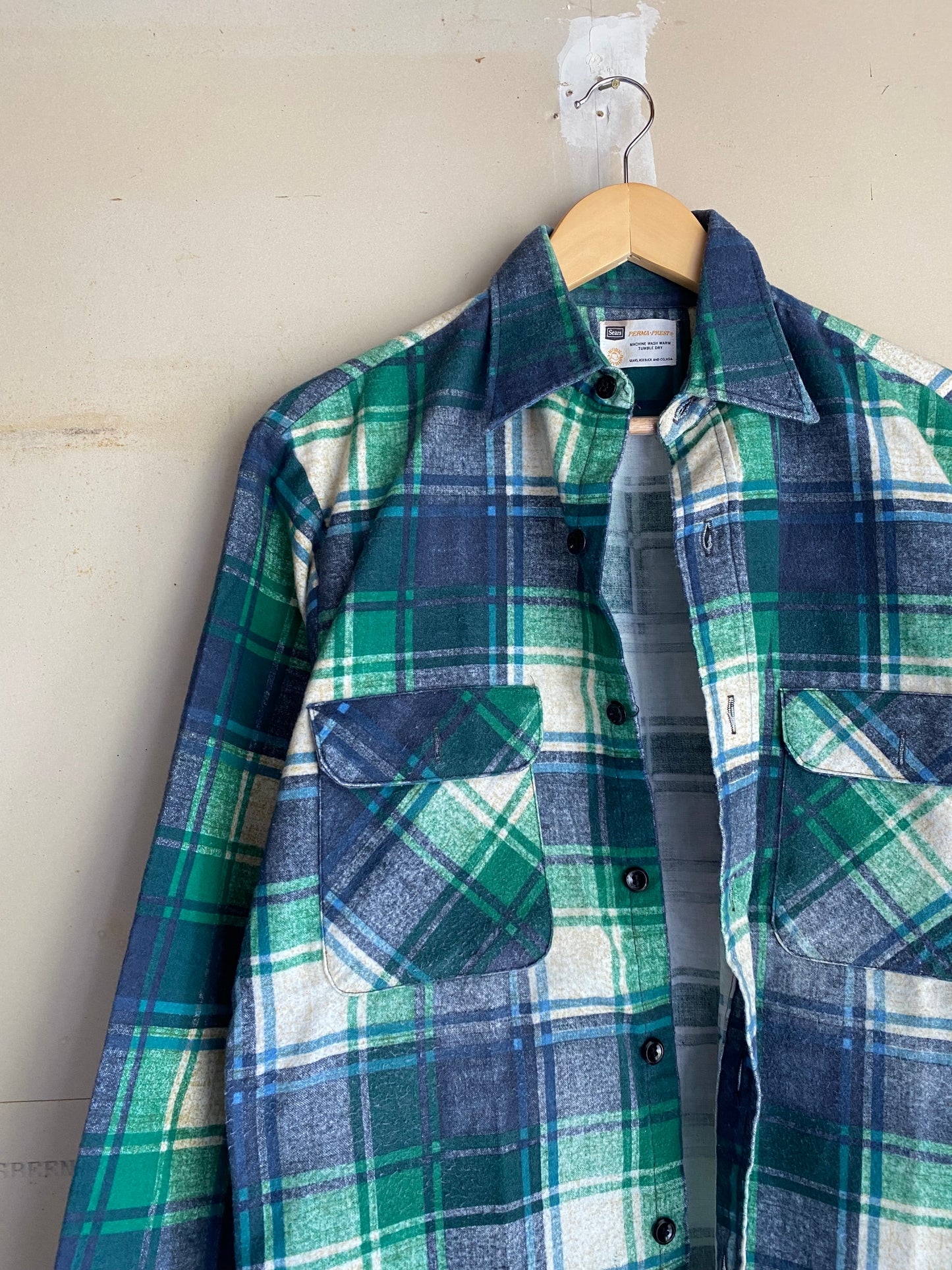 1970s Soft Flannel | M