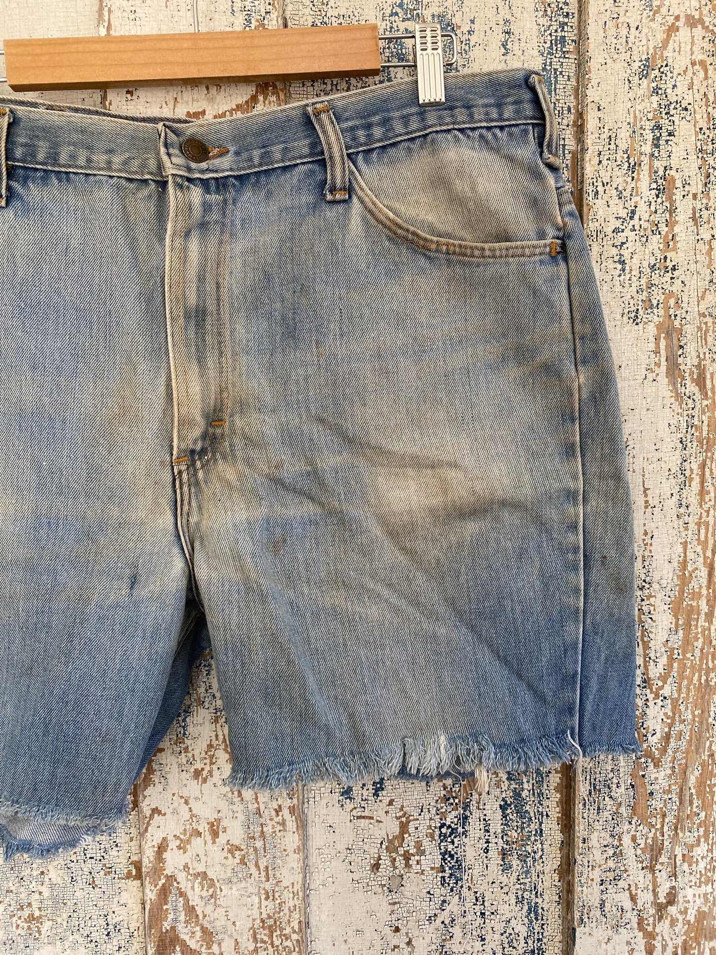 1970s Denim Shorts | 36