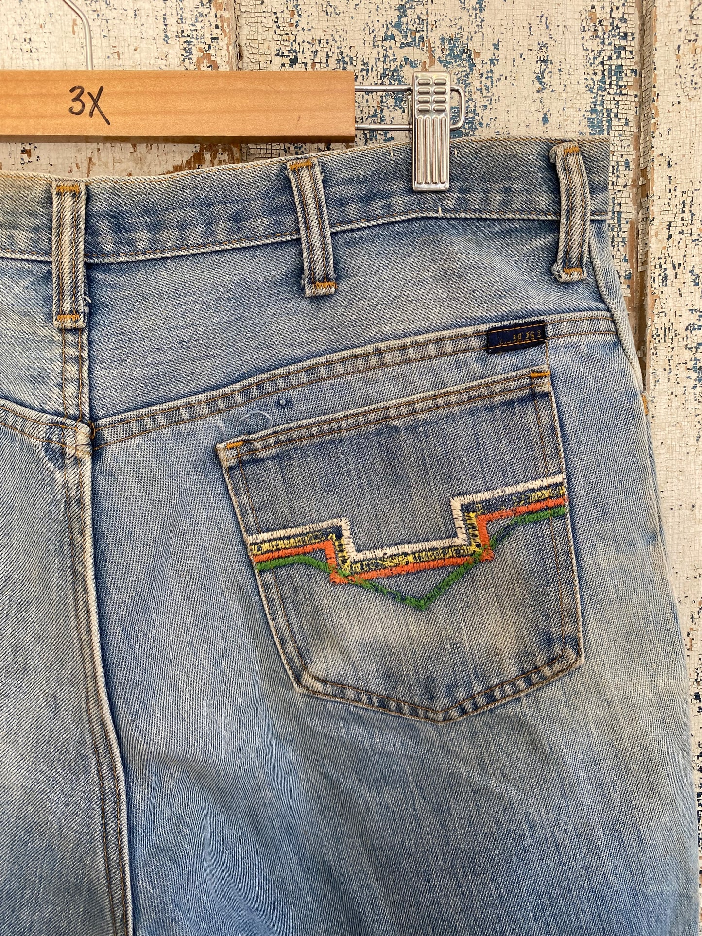 1970s Denim Shorts | 36