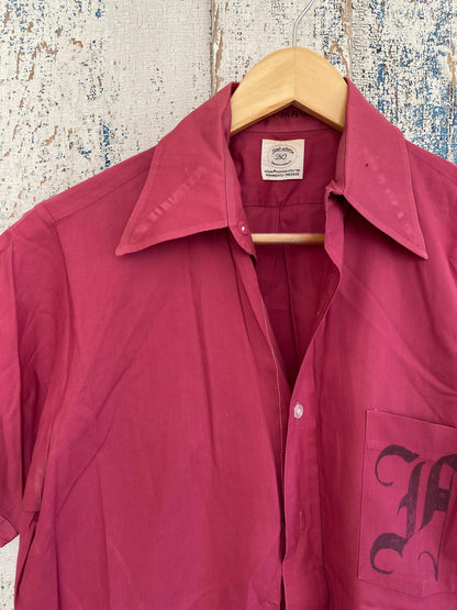 1970s Airbrushed Button Up | M
