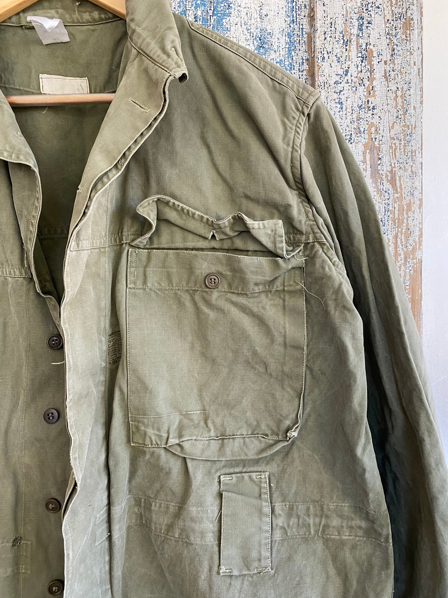 1980s Raglan Military Jacket | L