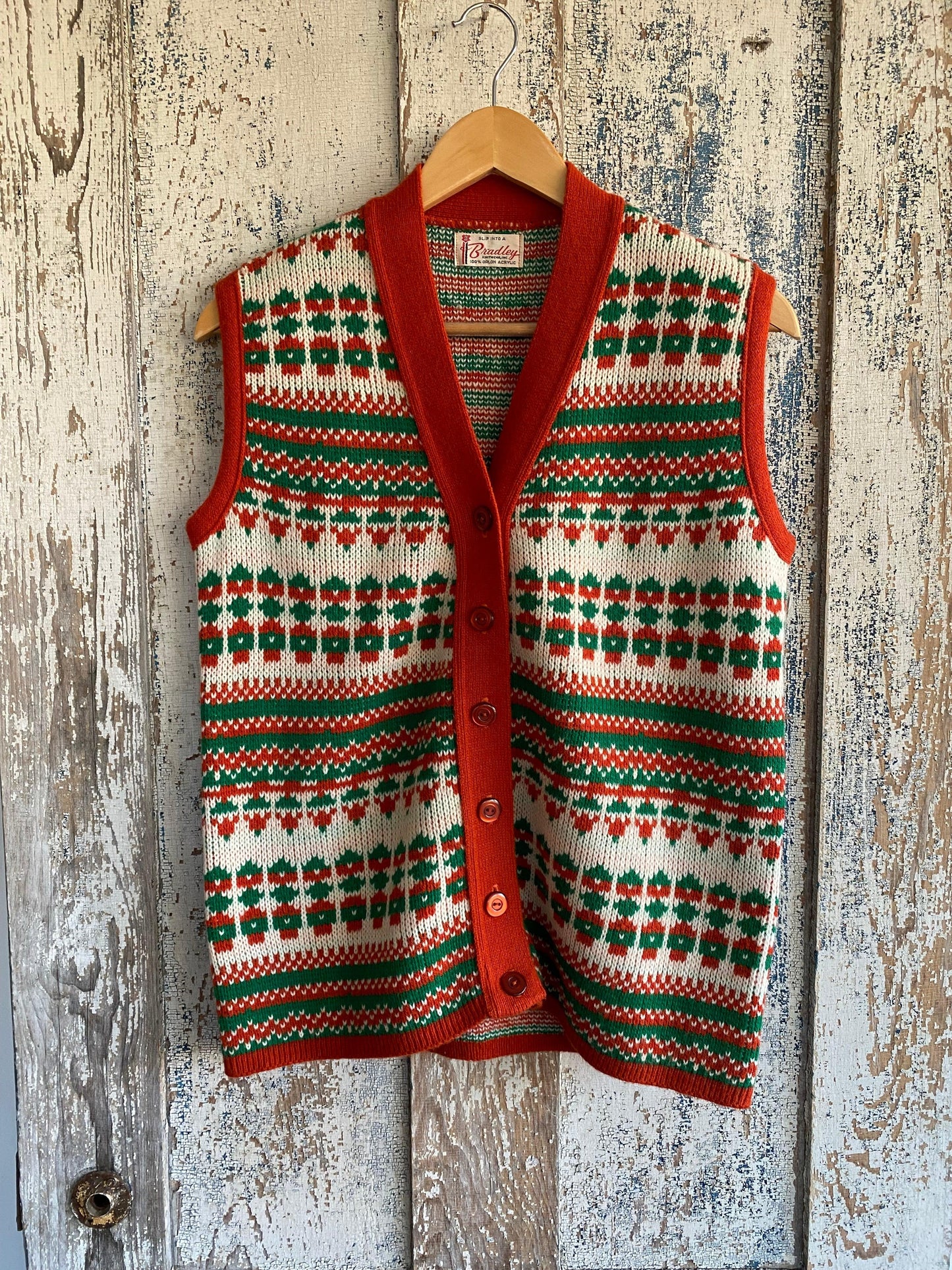 1970s Knit Vest | M