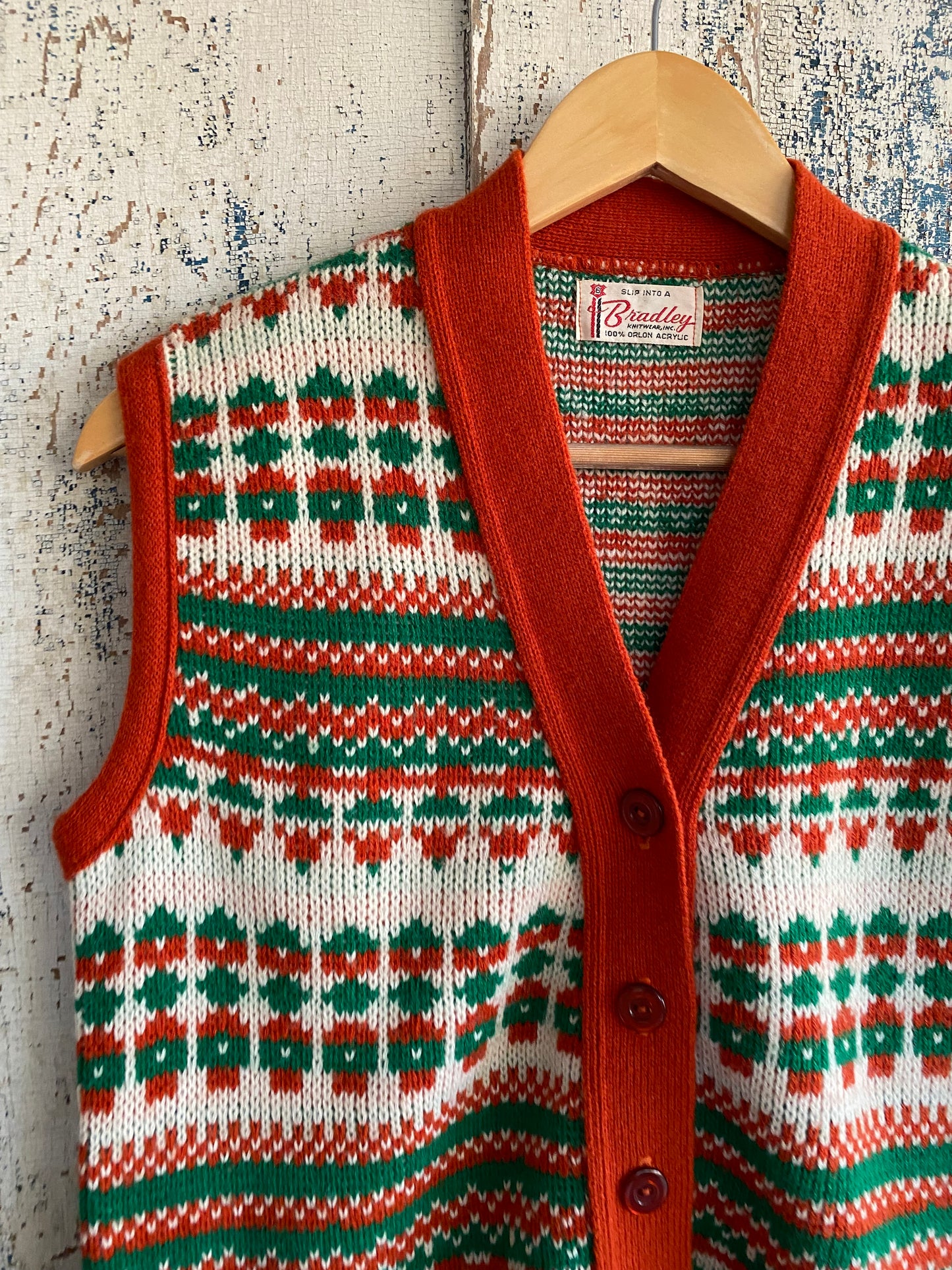 1970s Knit Vest | M