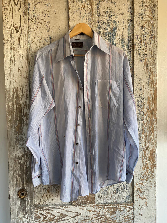 1970s Striped Shirt | L