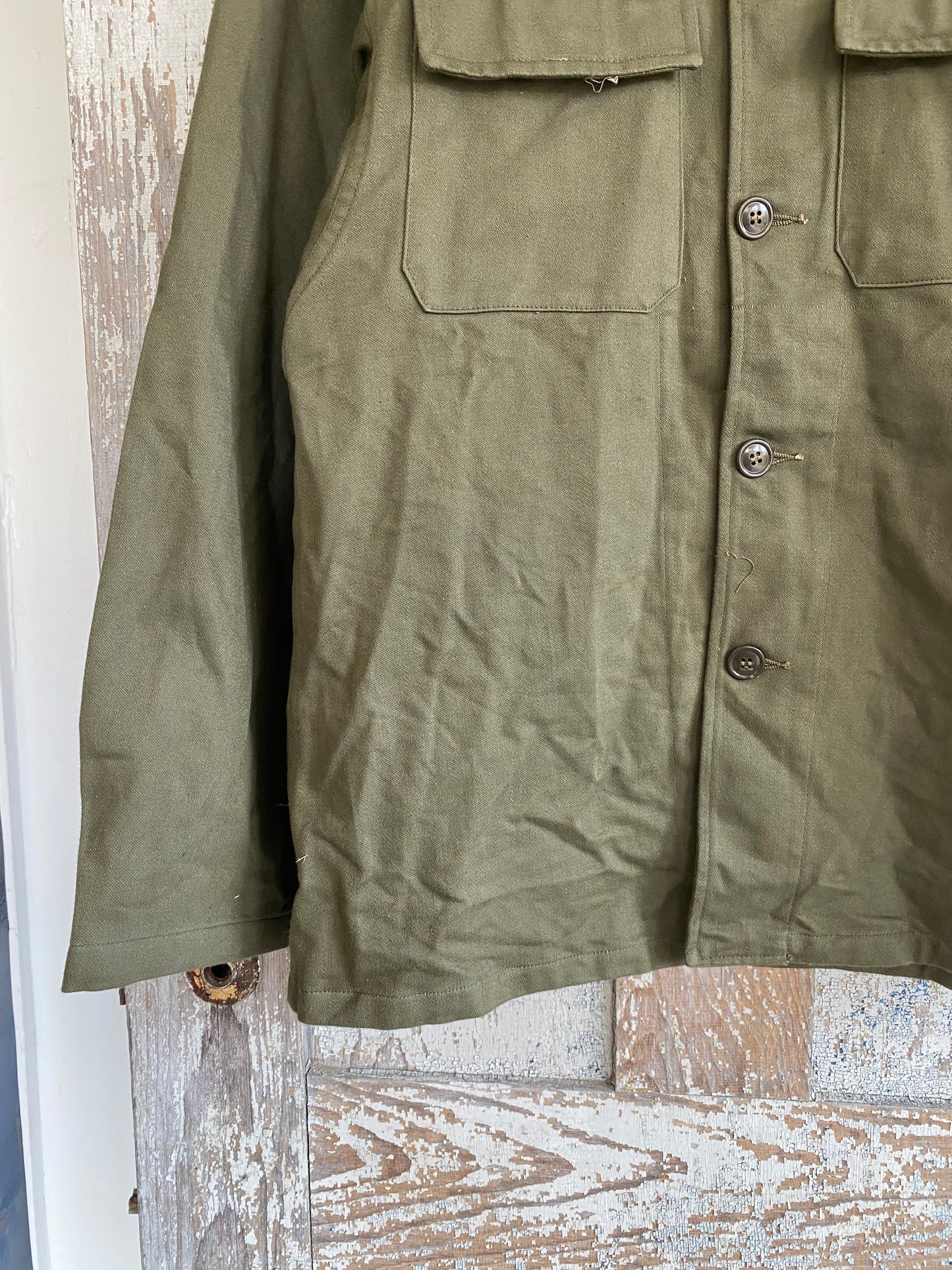 1980s German Military Shirt | L