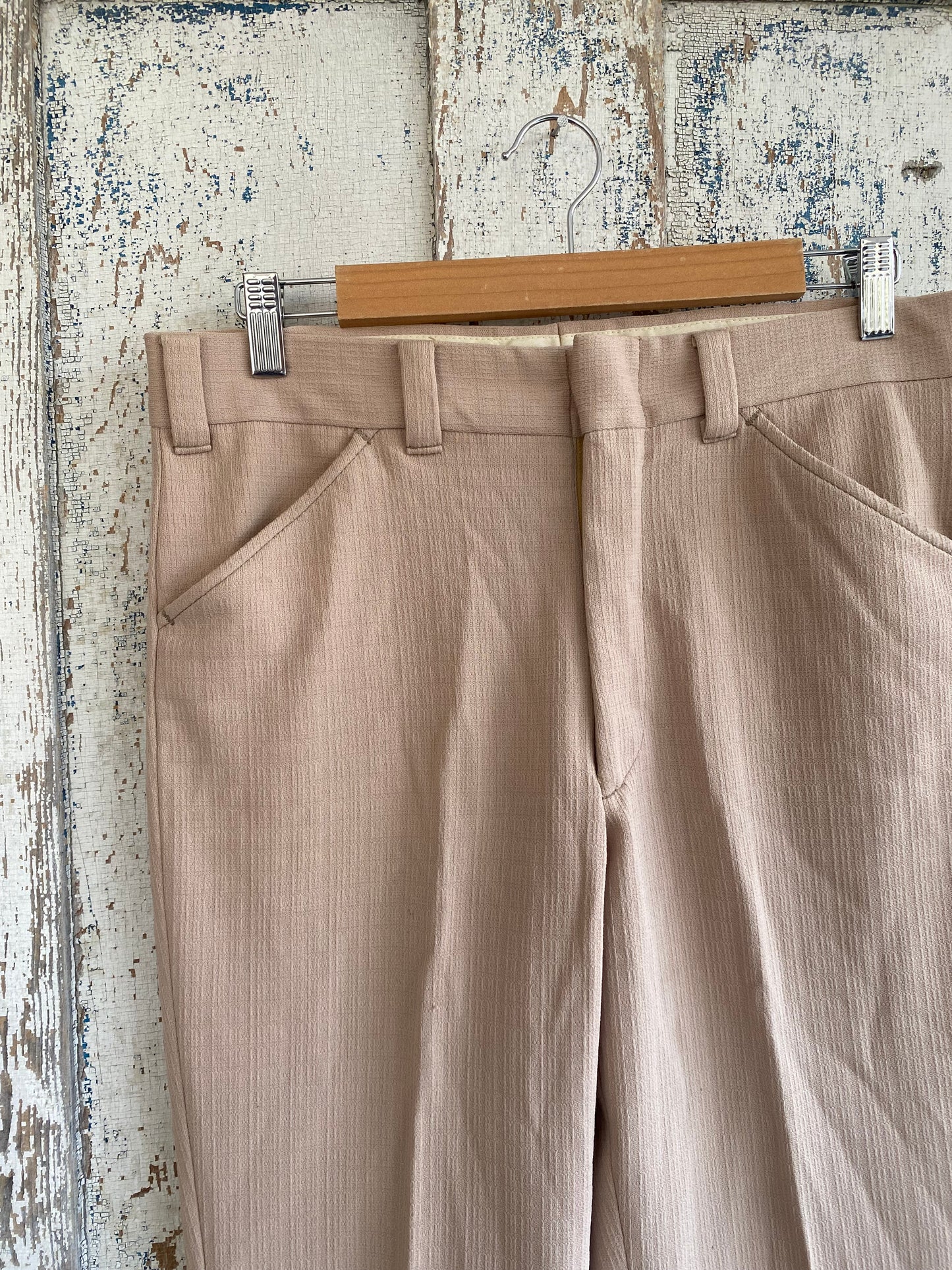 1970s Flared Knit Slacks | 31