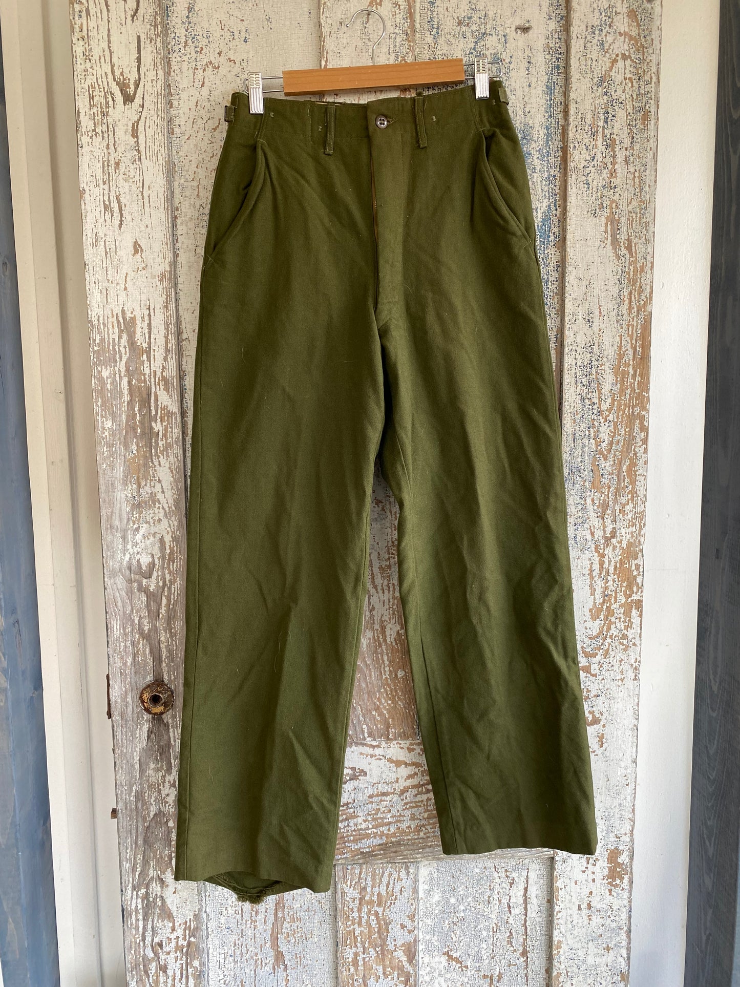 1960s Wool Military Pants | 27