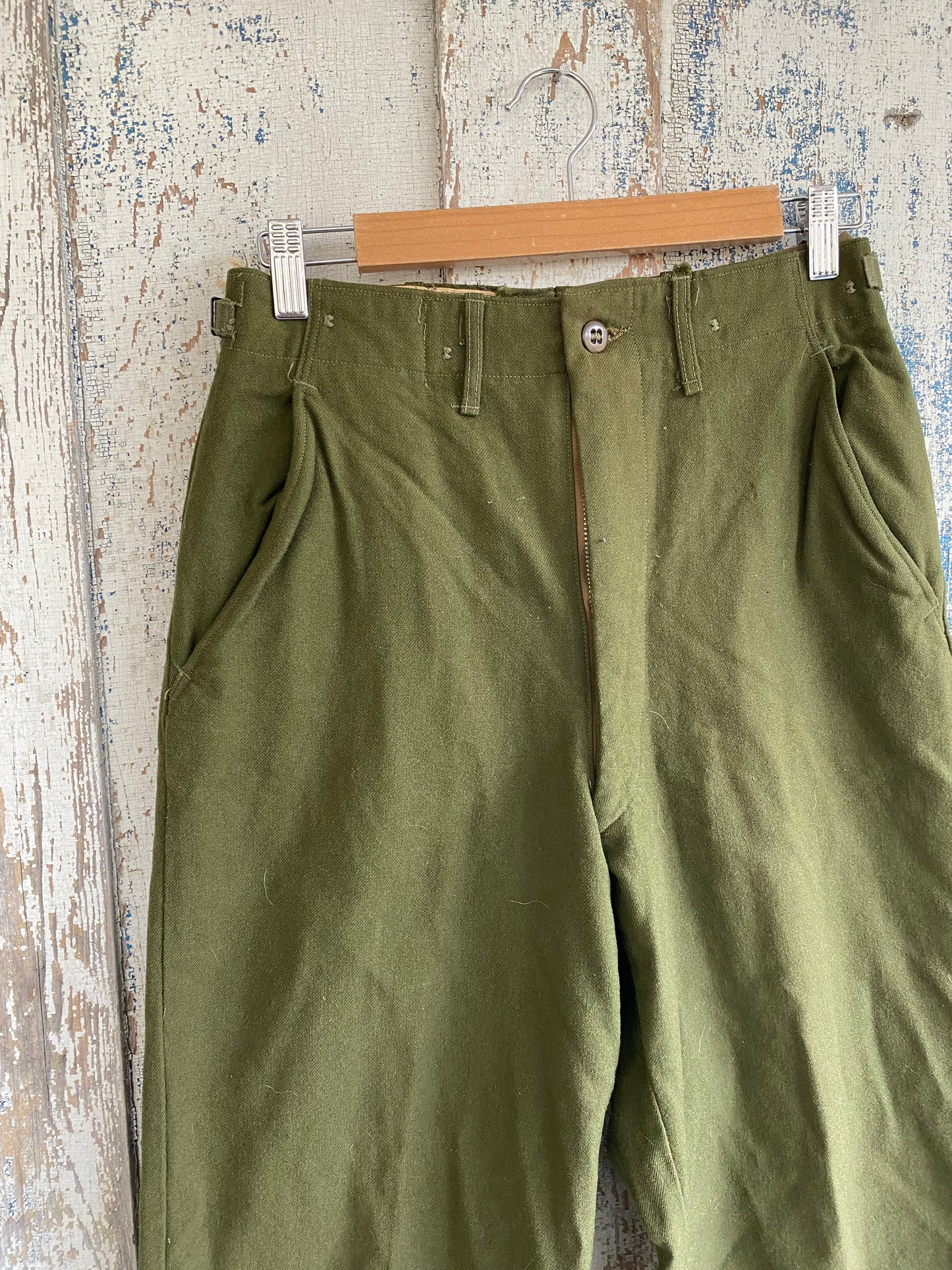 1960s Wool Military Pants | 27