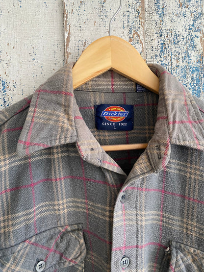 1990s Dickies Cotton Flannel | L