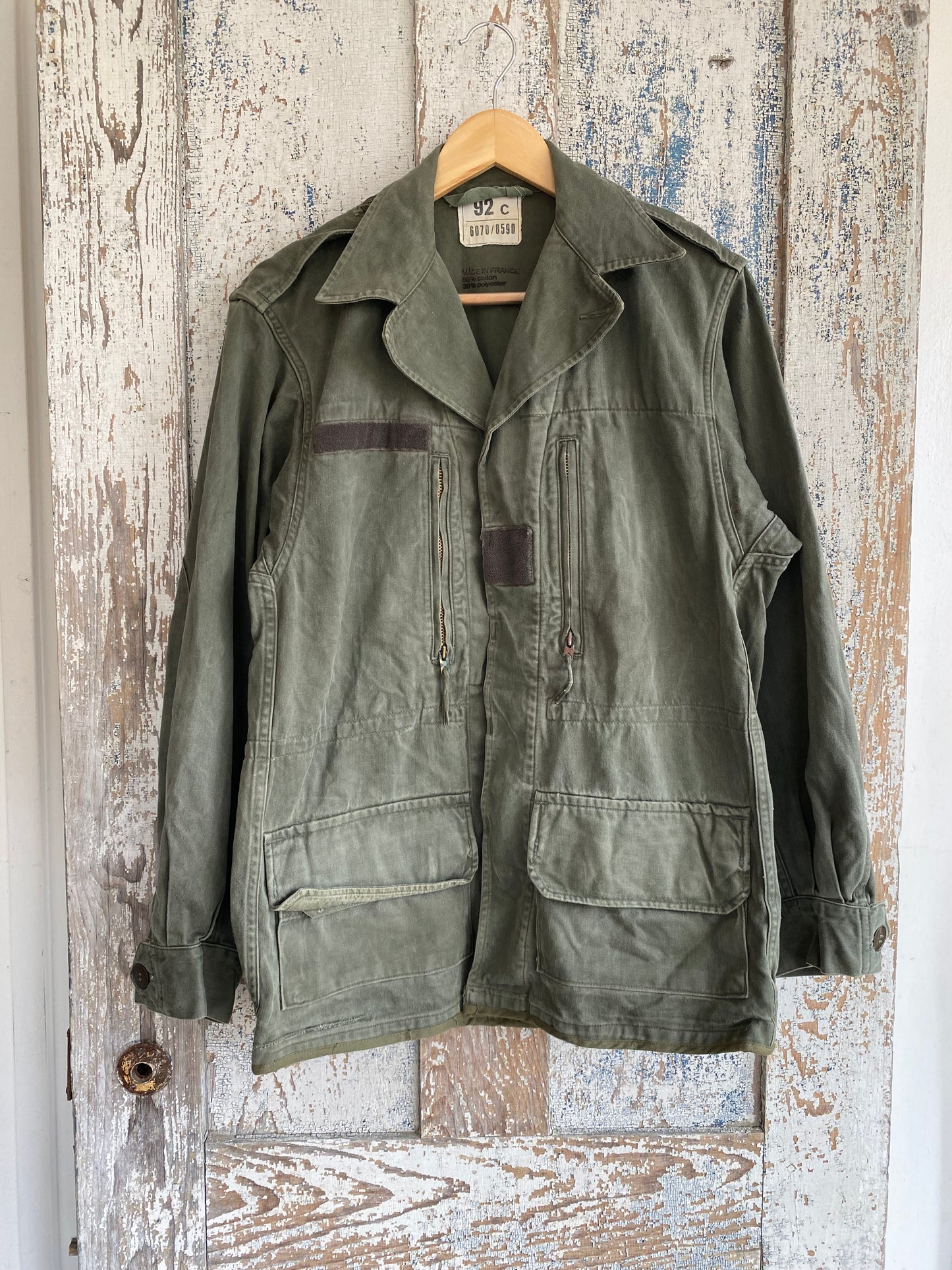 1980s French Military Jacket | M