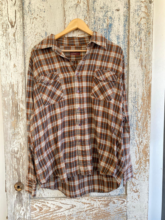 1980s Boxy Flannel | L