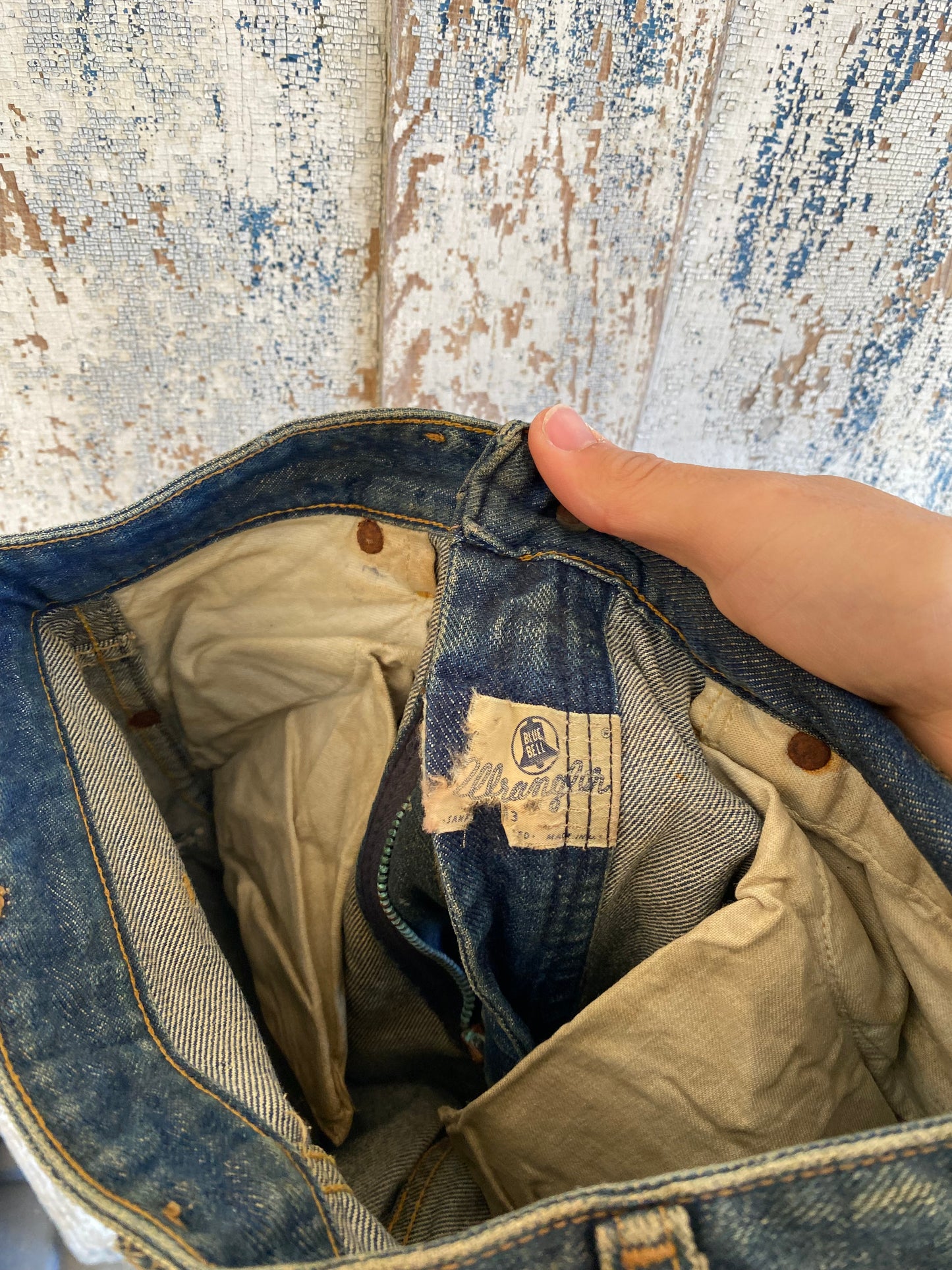 1950s Wrangler Blue Bell Denim | 25