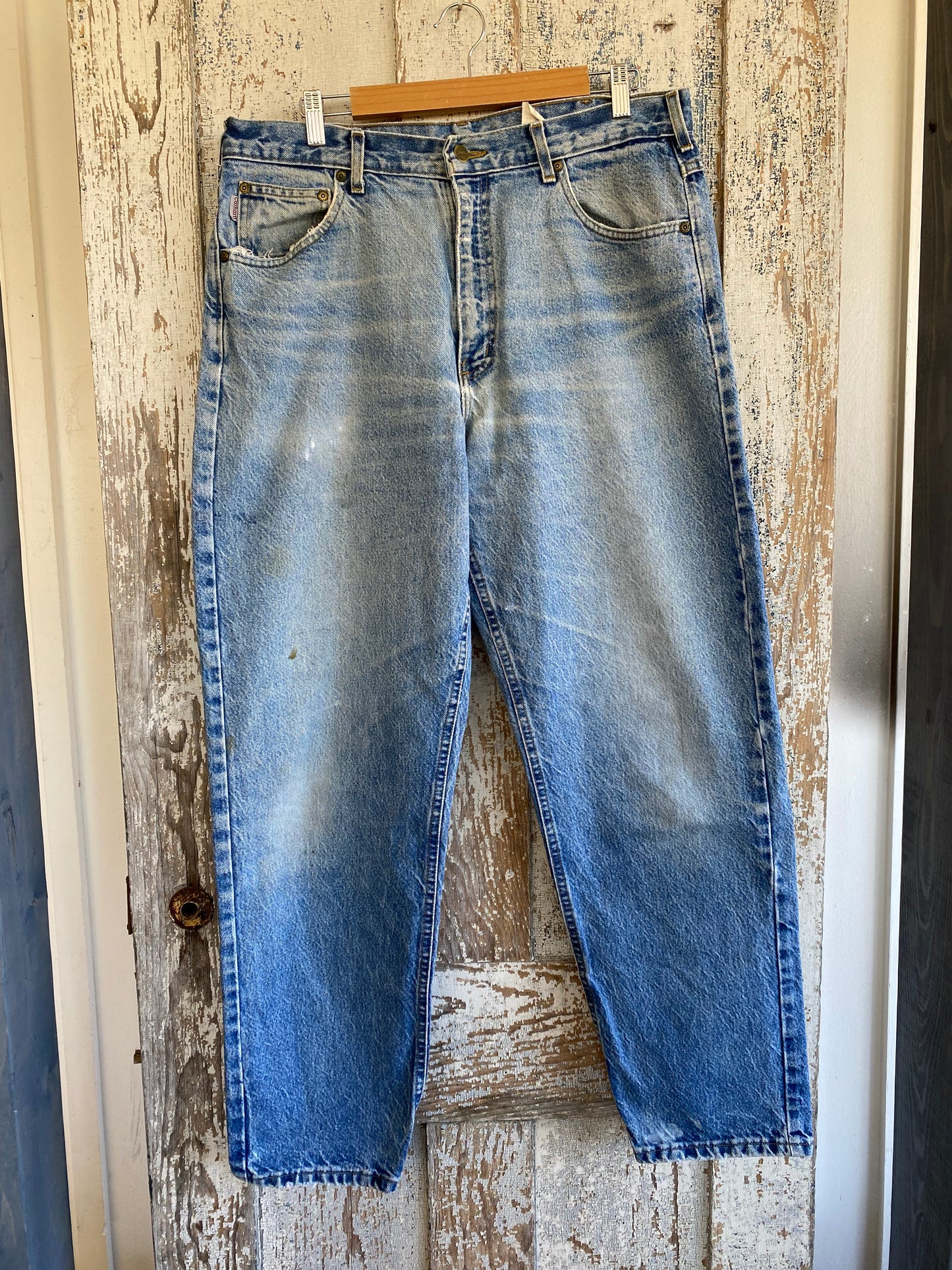 1990s Faded Carhartt Denim | 36