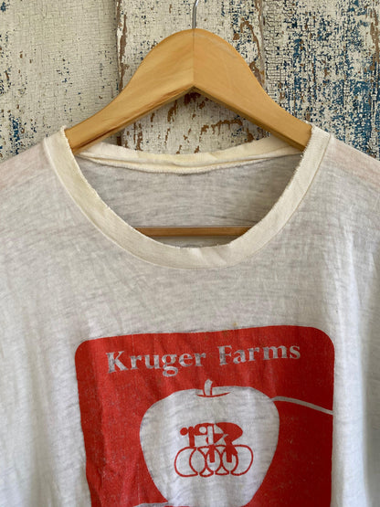 1980s Distressed Farm Tee | M
