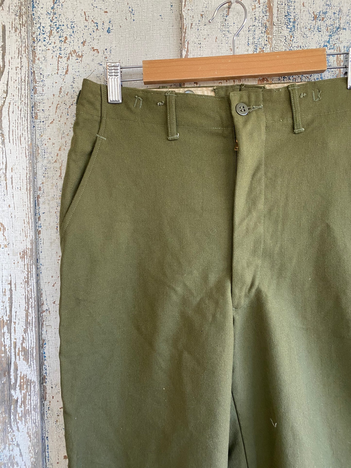 1960s Wool Military Pants | 31