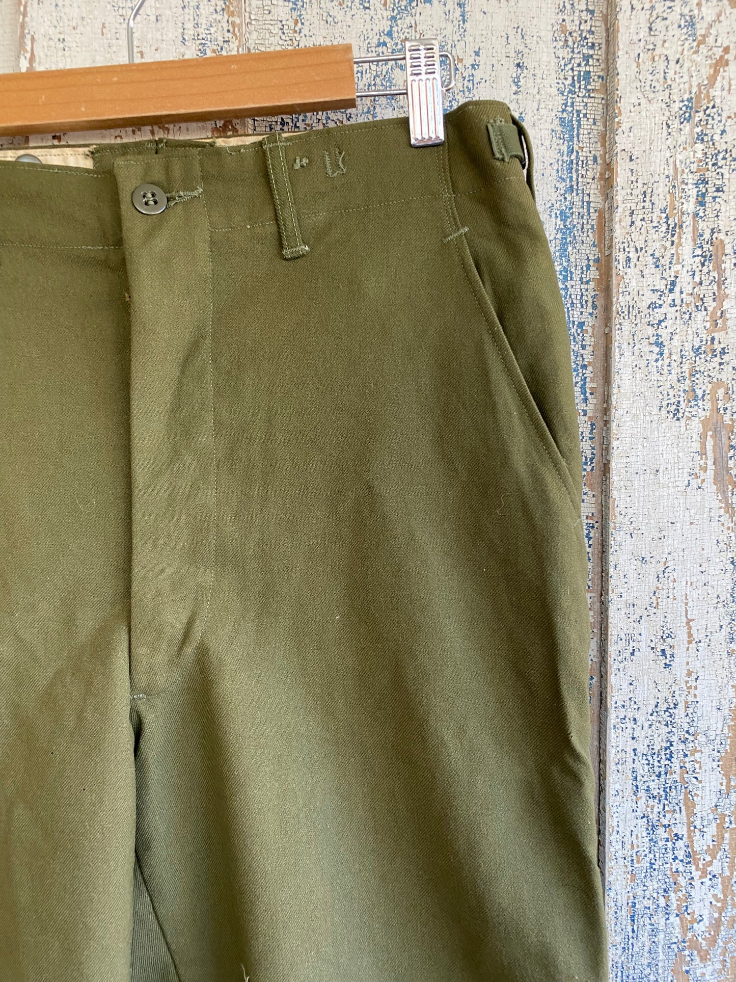 1960s Wool Military Pants | 31