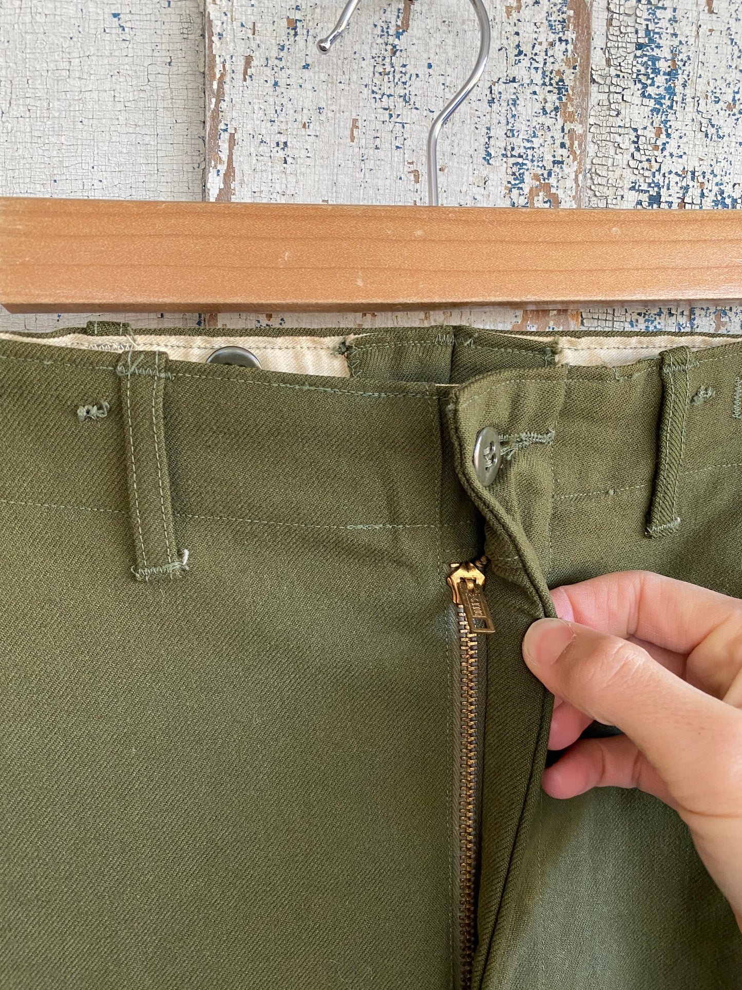 1960s Wool Military Pants | 31