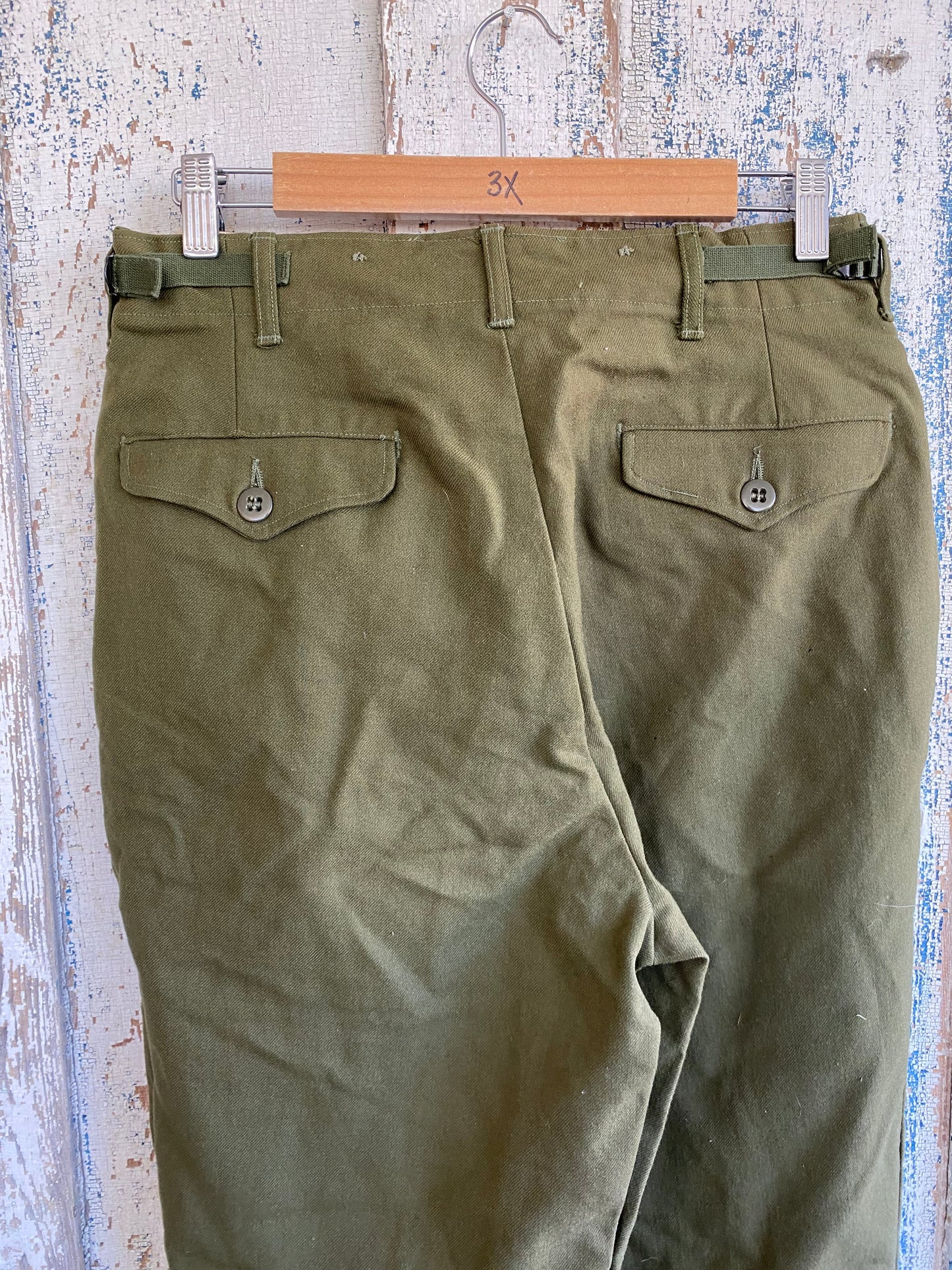 1960s Wool Military Pants | 31