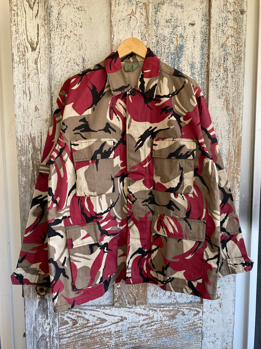 2000s Red Camo Jacket | L