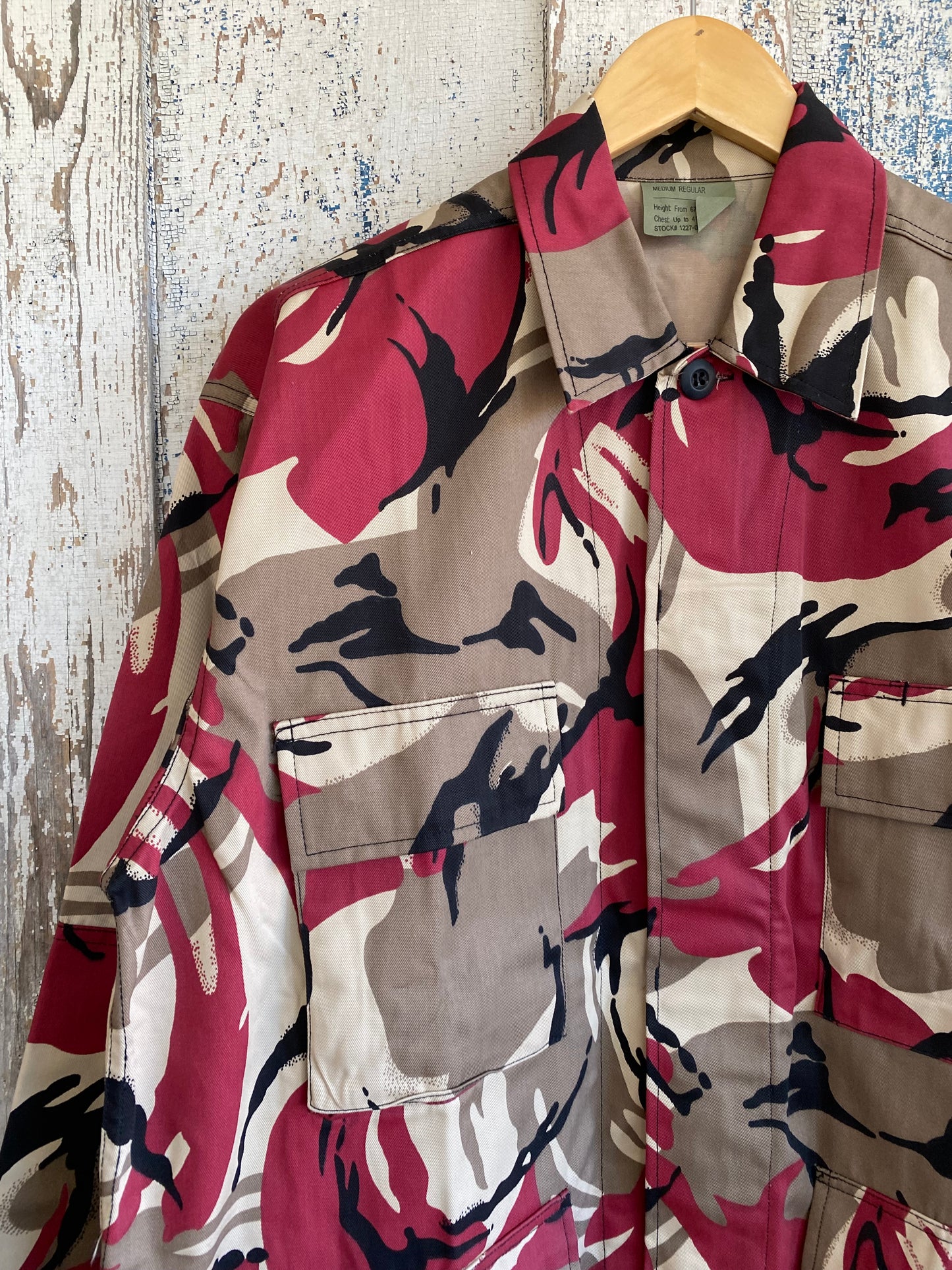 2000s Red Camo Jacket | L