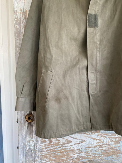 1970s Zip Up Smock Jacket | L