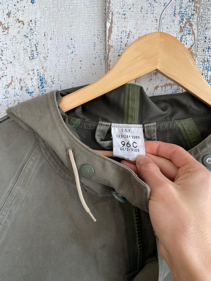 1970s Zip Up Smock Jacket | L
