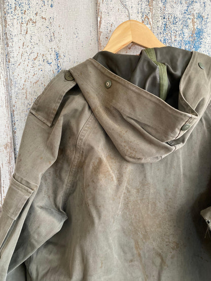 1970s Zip Up Smock Jacket | L