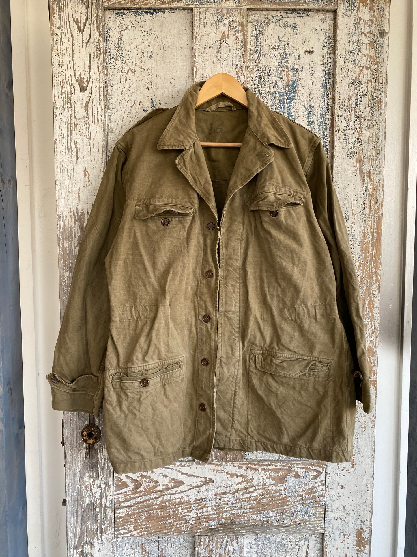 1970s Military Coat | L