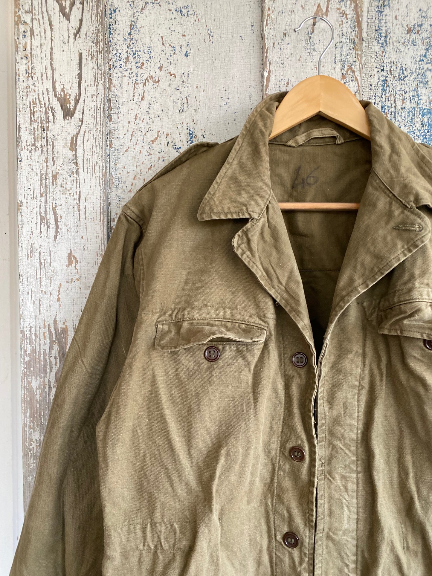 1970s Military Coat | L