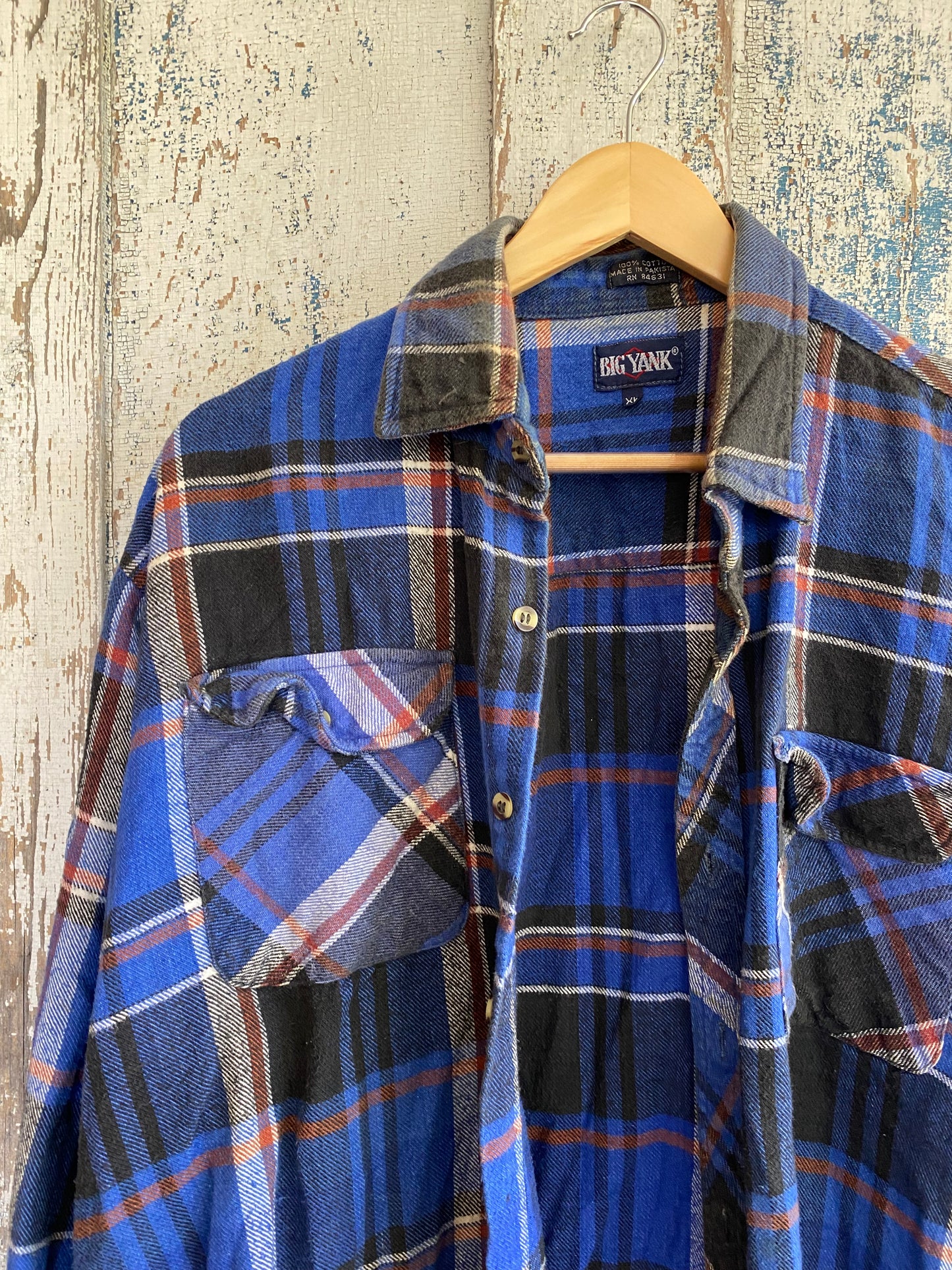 1980s Big Yank Cotton Flannel | L