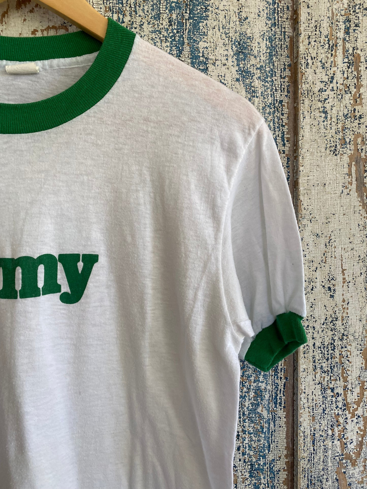 1970s "Army" Ringer Tee | M