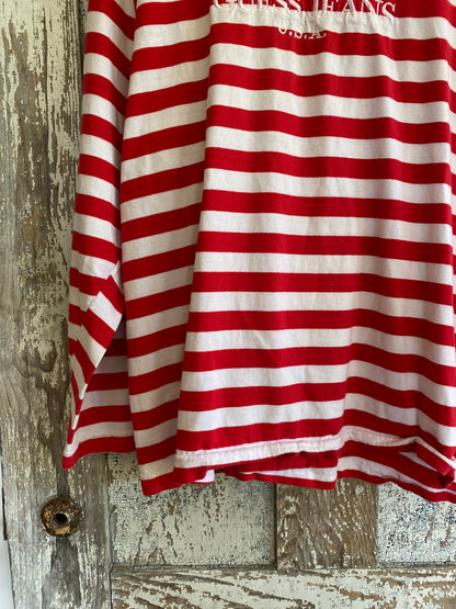 1980s Striped Guess Shirt | L
