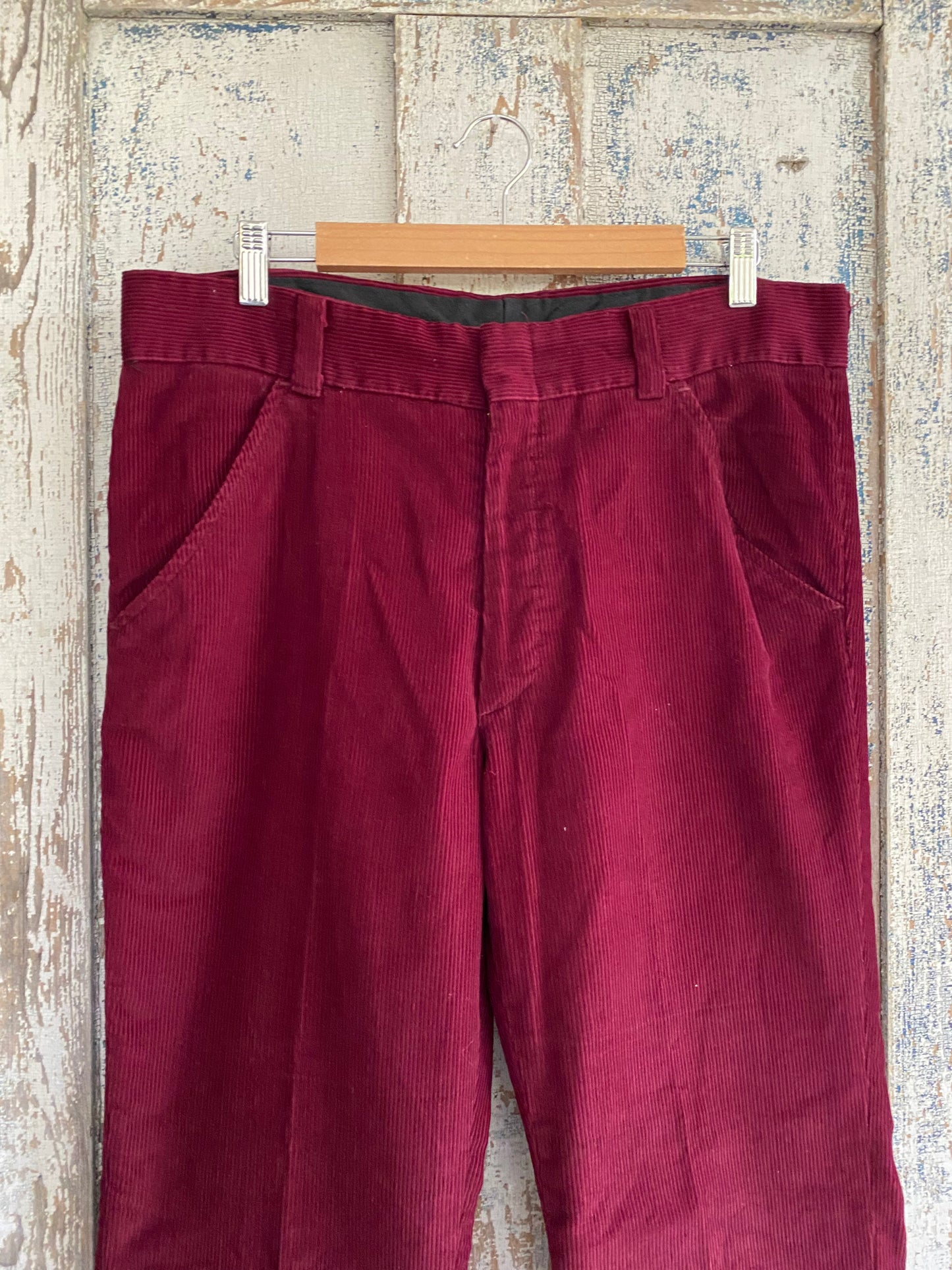 1970s Flared Corduroy Pants | 36