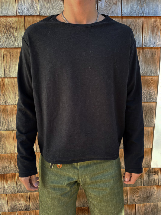 Black Standard Issue Long Sleeve Tee