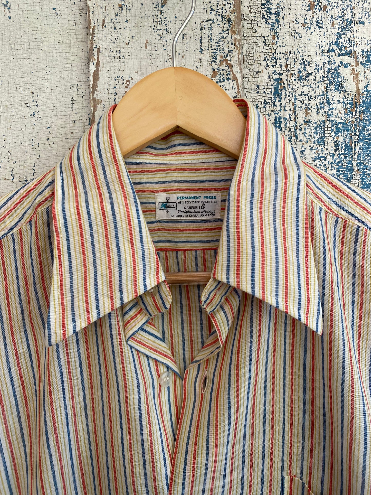 1970s Striped Button Up | L