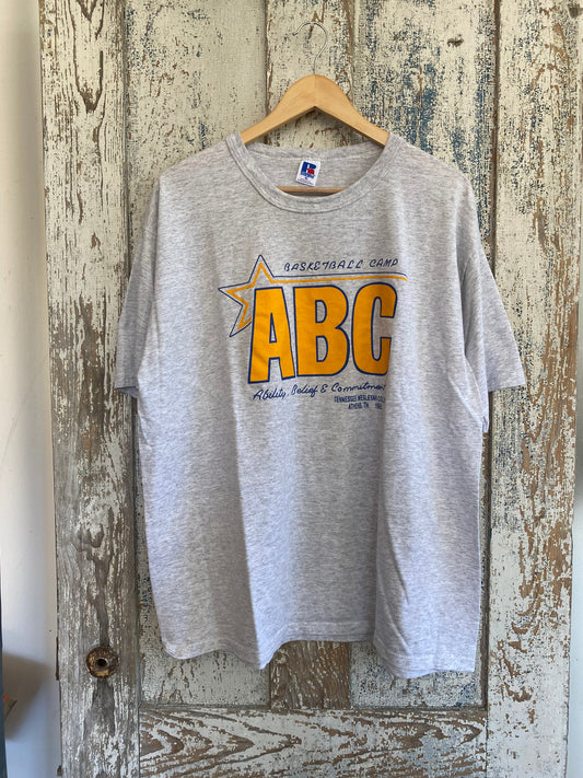 1990s "ABC" Russell Tee | L