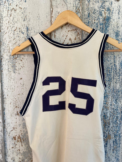 1960s Knit Basketball Jersey | M