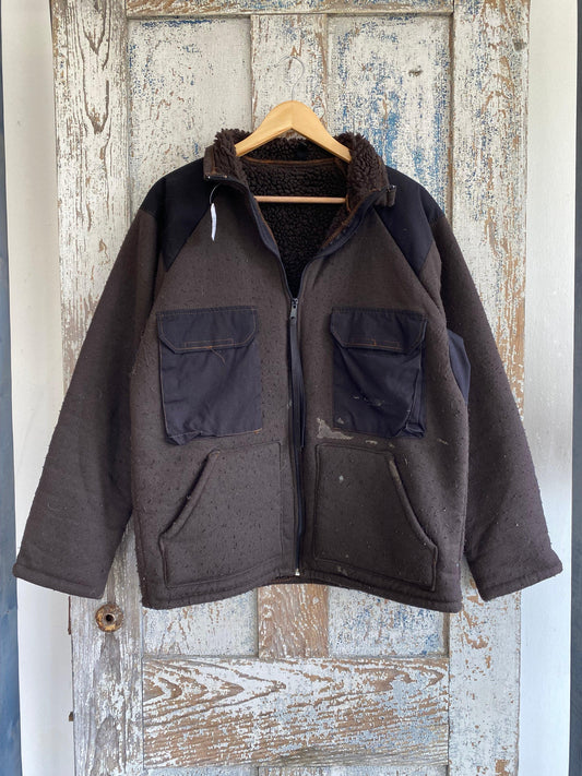 1980s Wool Jacket | XL
