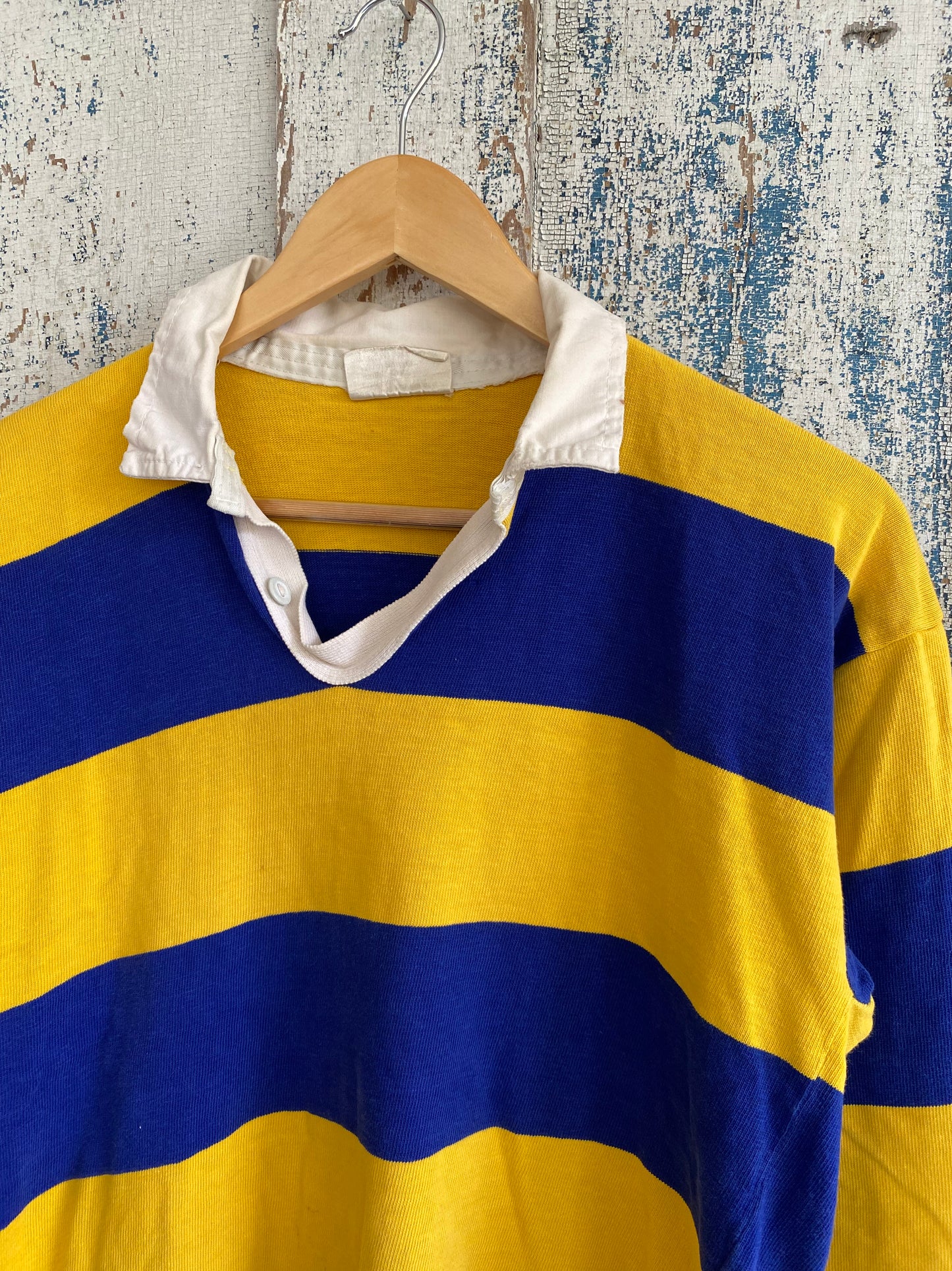 1970s Knit Rugby Shirt | M