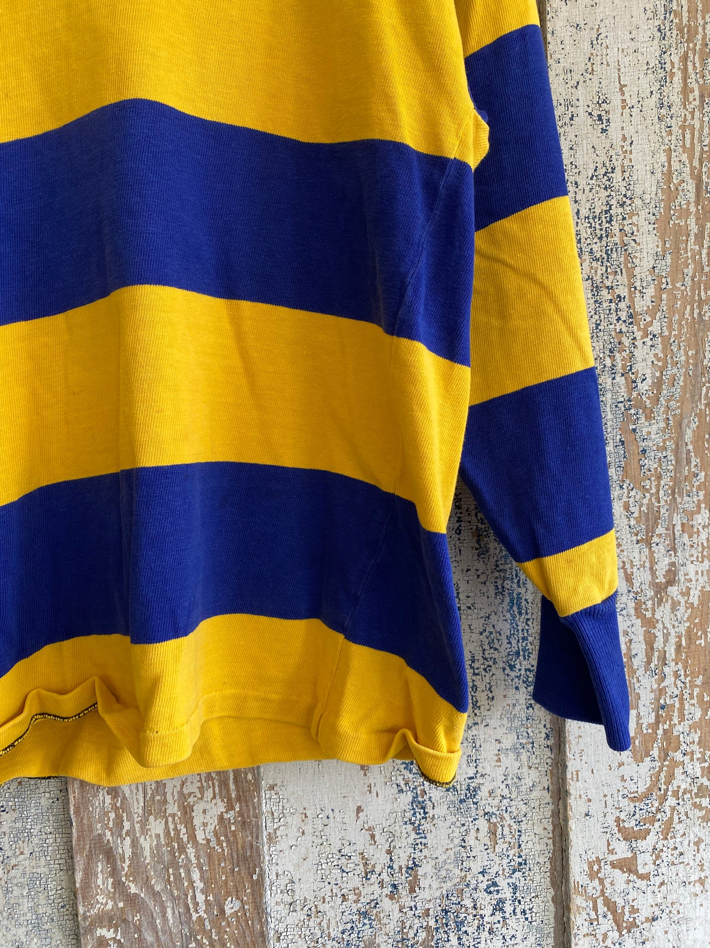 1970s Knit Rugby Shirt | M
