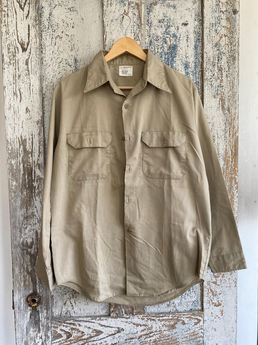 1970s Work Shirt | L