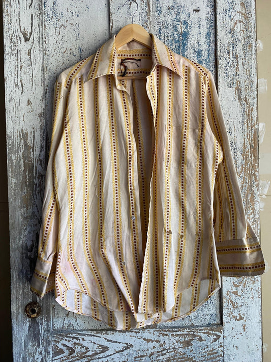 1970s Bohemian Shirt | L