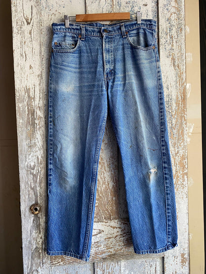 1980s 505 Distressed Levis | 36