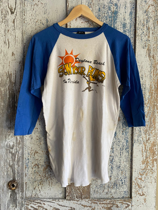 1980s Raglan Shirt | M