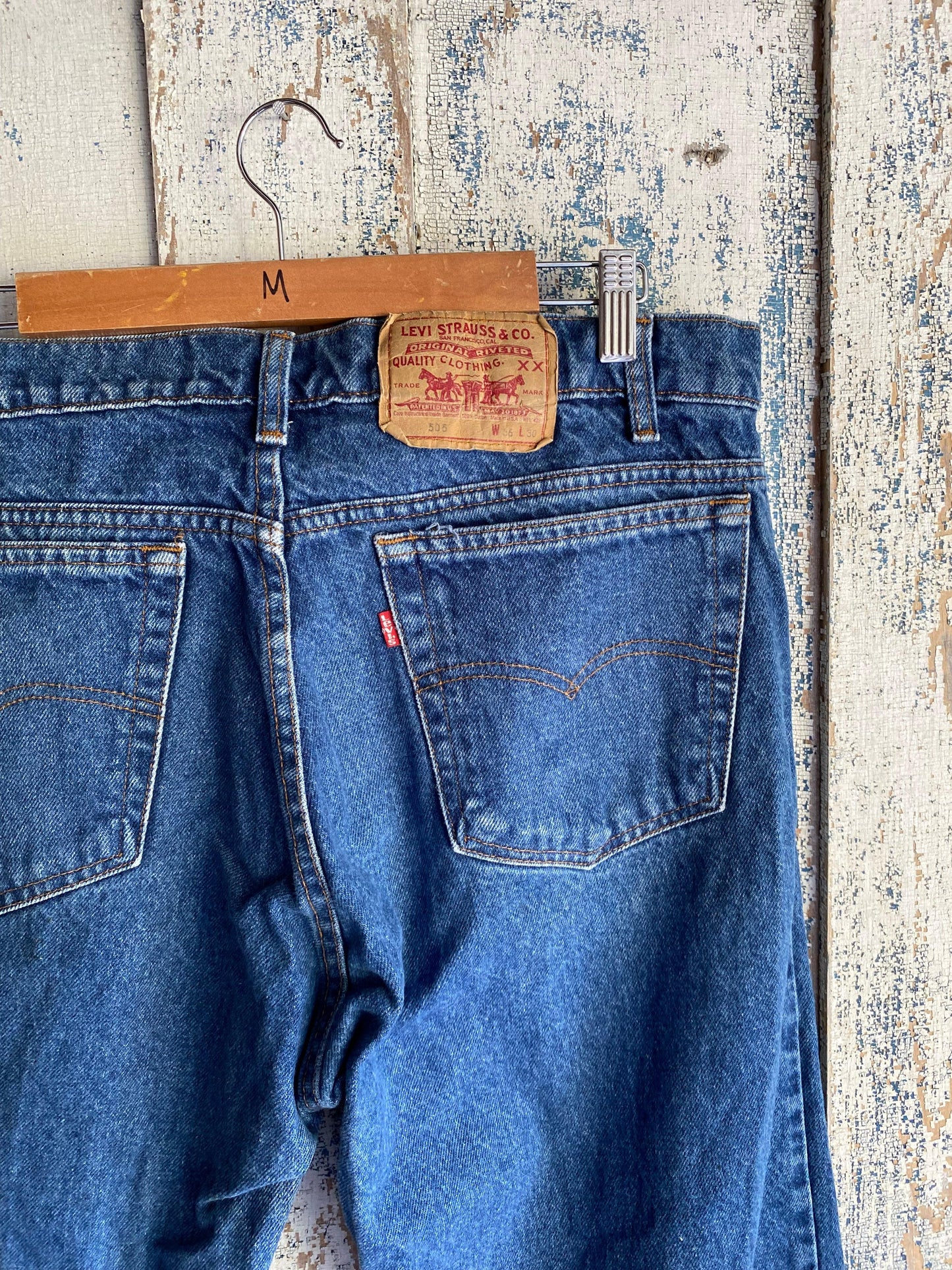 1980s 505 Levi's Denim | 35