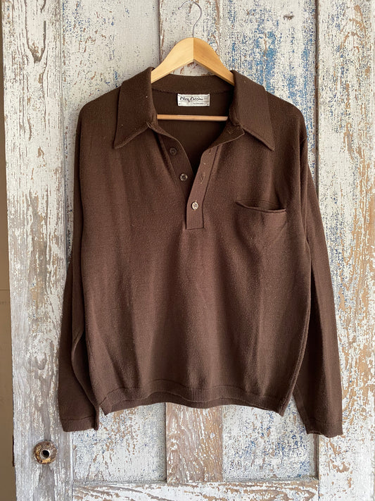 1970s Knit Shirt | M